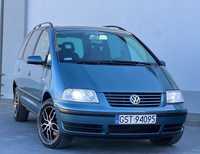 Volkswagen Sharan Automat 1.9TDI-115KM- Zarej.PL_Hak_7os._Nowe opony