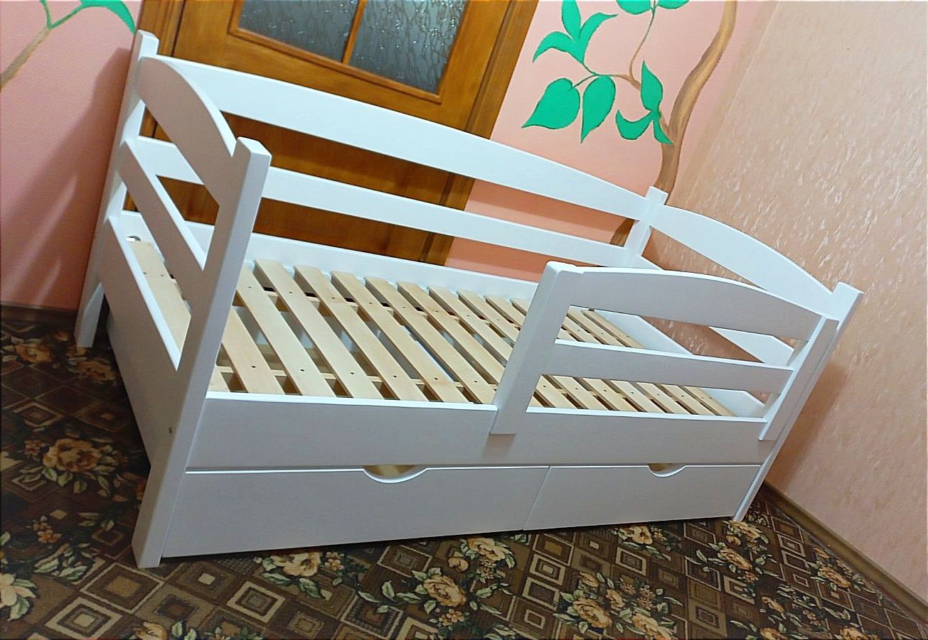 В НАЯВНОСТІ 15.04.24 Дитяче ліжко з дерева. Підліткове дерев'яне ліжко