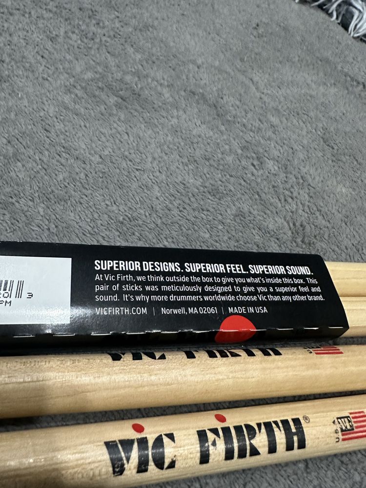 Барабанні палички 5A (vic firth, палочки)