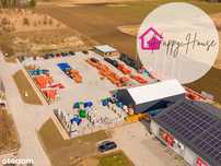 Utwardzona działka 3500 m² przy DK16 – wynajem
