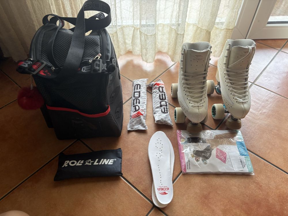 Patins Profissionais Fly + Evo + Roll-Line + Mochila + Ferramentas!