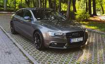 Audi A5 Nowa Cena Audi A5 2014 Sportback 200 km quattro automat black webasto