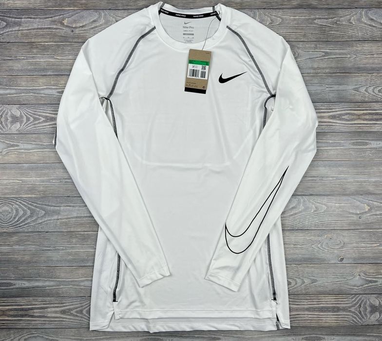 Нова! Компресійна термокофта Nike Pro біла. (Оригінал)