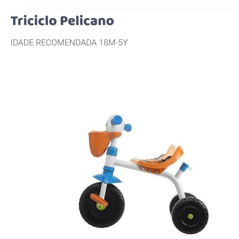 Triciclo pelicano  chicco