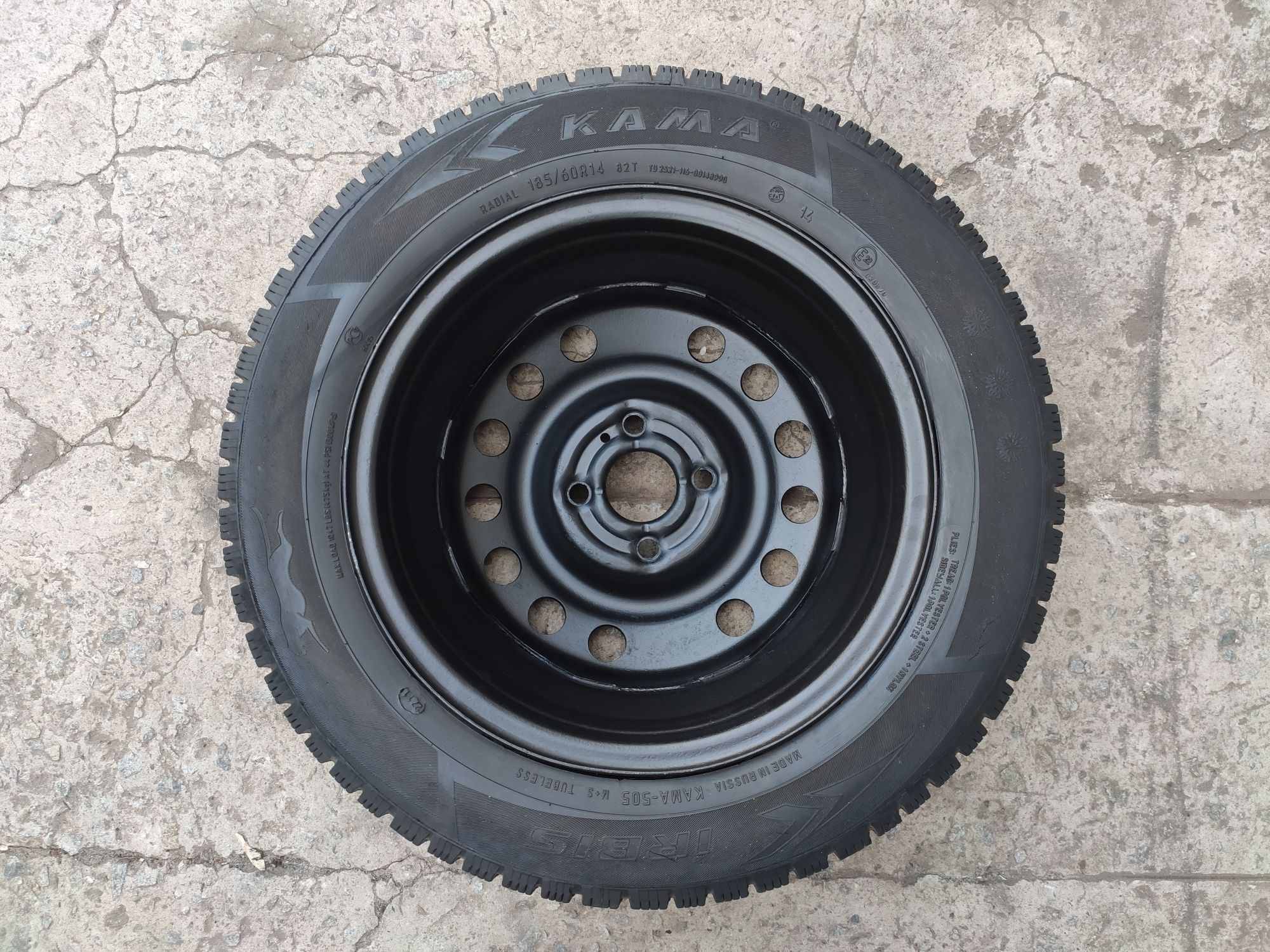 Запаска Kama Irbis 185/60 r14 4x100 ET-49 на Chevrolet/Daewoo/Opel