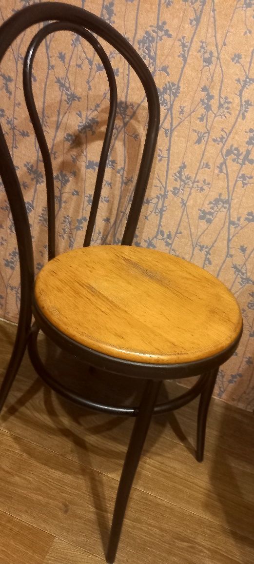 Металлический, прочный   венский стул,  кухонный, обеденный  3шт