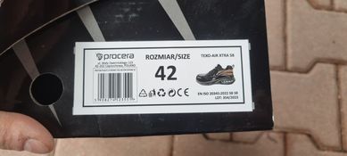 Nowe buty ochronne robocze Procera TEXO-AIR XTRA SB r. 42