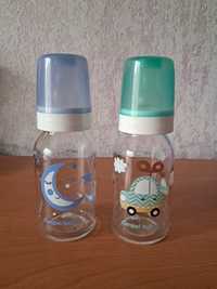 Скляні пляшечкі для годування немовля