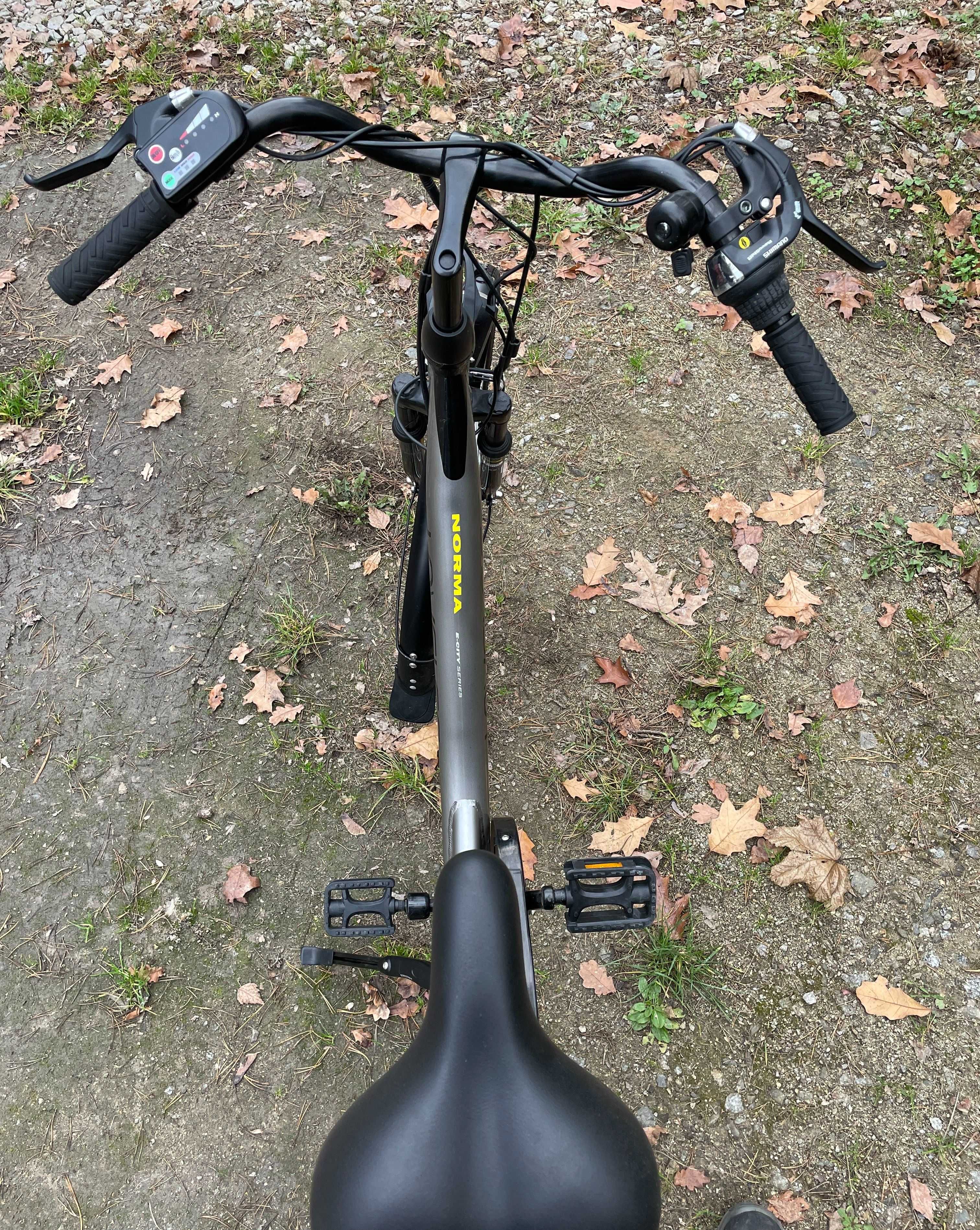 Rower elektryczny miejski Lovelec Norma, rama 18", koło 26"