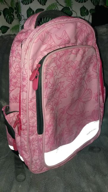 Piękny plecak dla dziewczynki, do szkoły, Bagmaster, mocny i solidny.