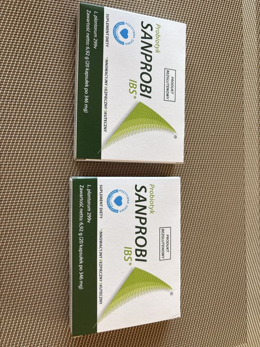 Dwa opakowania sanprobi IBS probiotyk