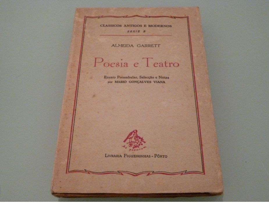 Poesia e Teatro - Almeida Garrett [Portes Grátis]