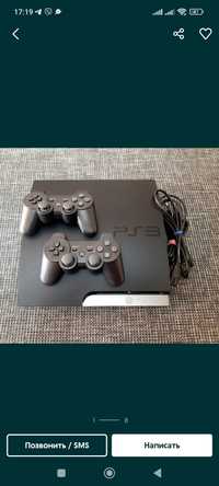 Sony PlayStation 3 + 2 джойстика