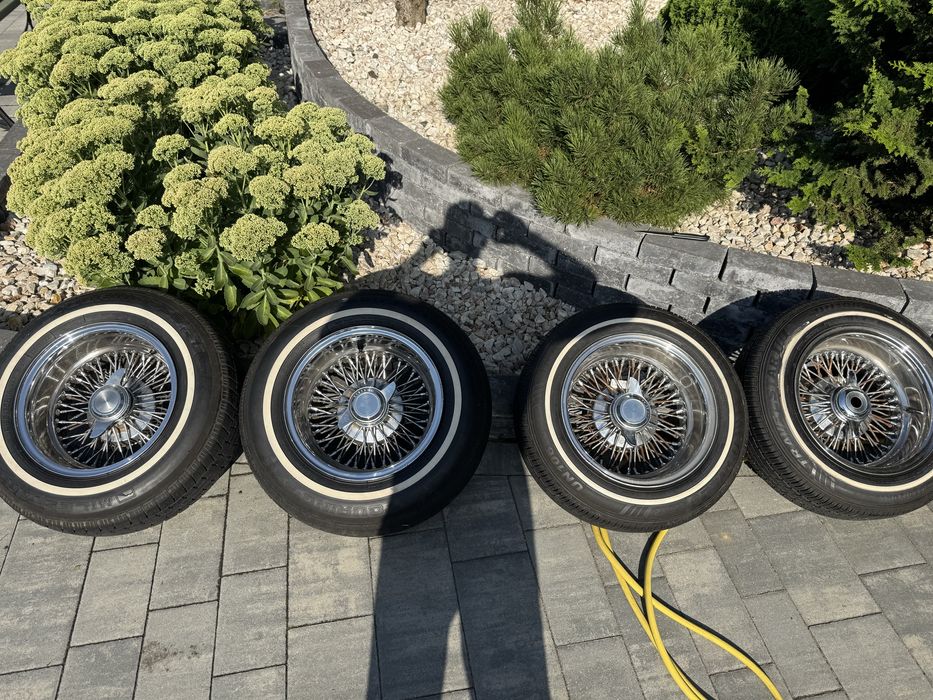 Felgi szprychowe z oponami