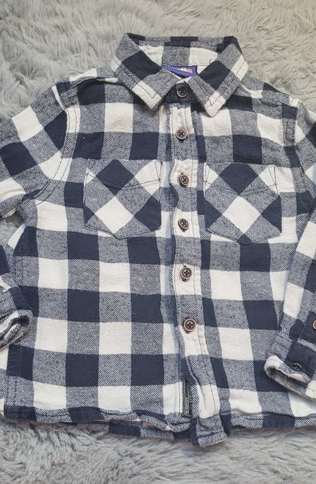 Koszula w kratę rozmiar 92