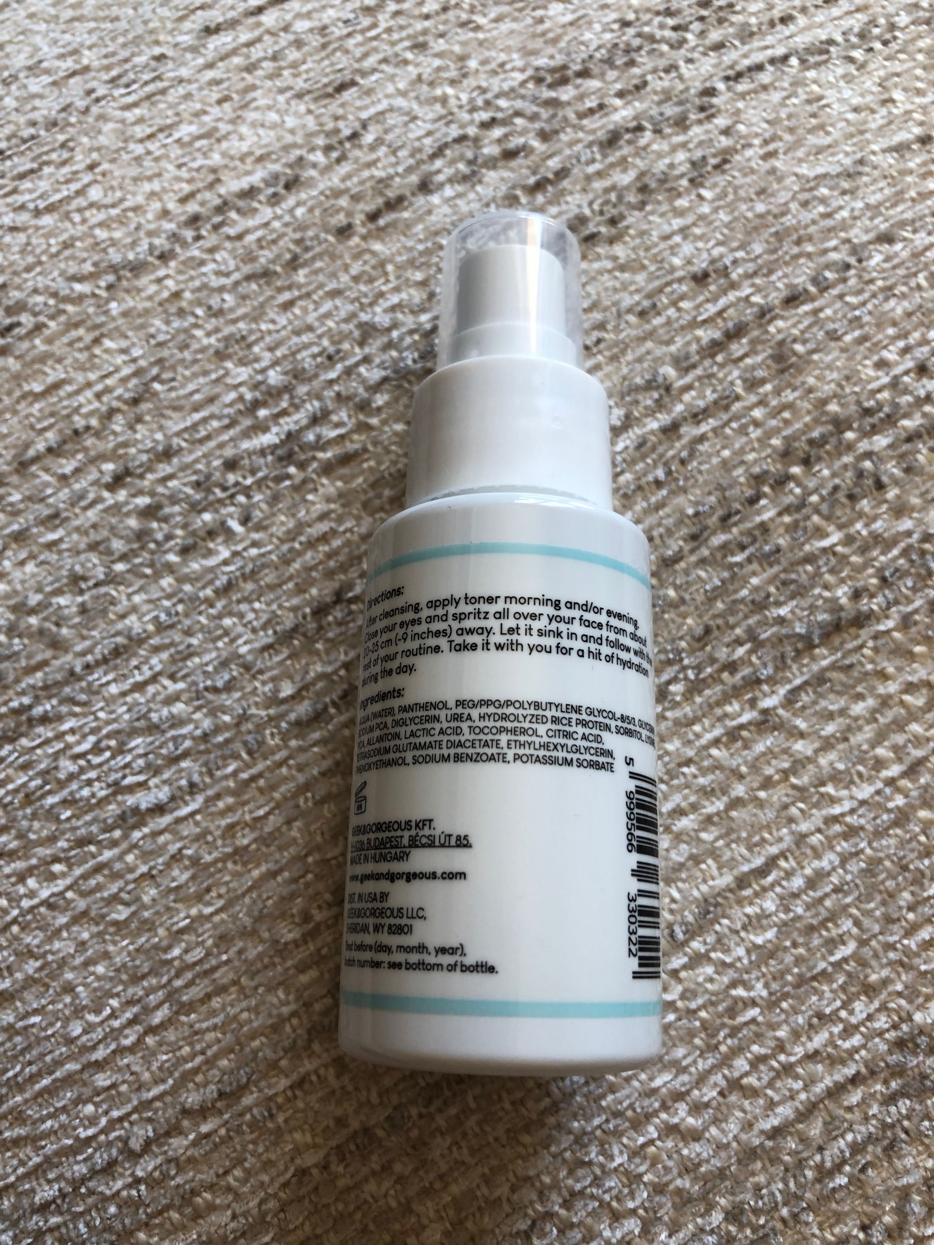 Geek & Gorgeous Liquid Hydration Tonik do Twarzy 50 ml