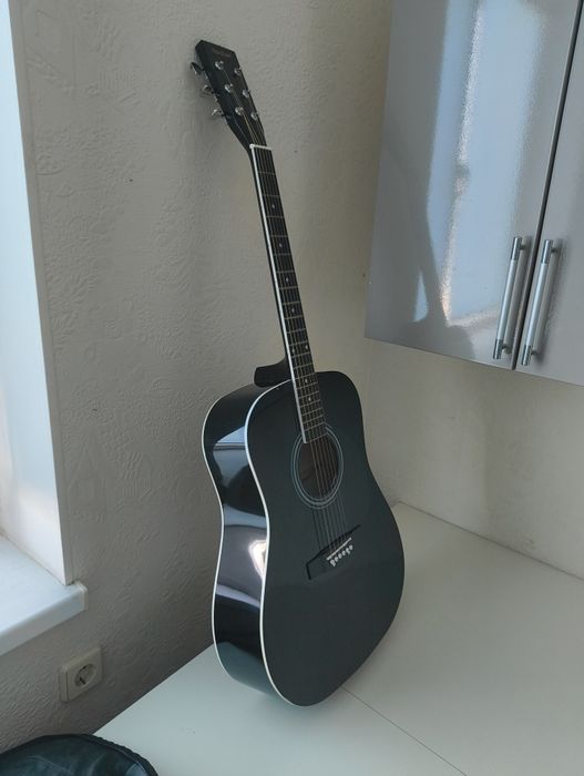 Гітара акустична Maxtone з чехлом+ ремінь stagg