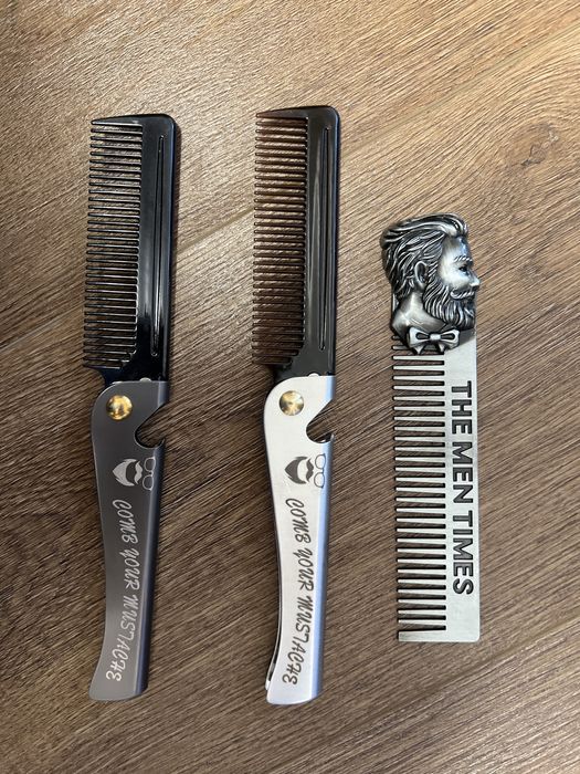 Гребінець  розчіска чоловічий  для зачіски  бороди і голови