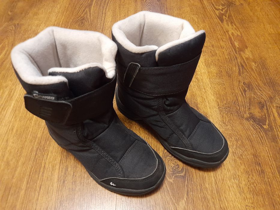 Buty zimowe dziecięce Decatlon Quechua r.32