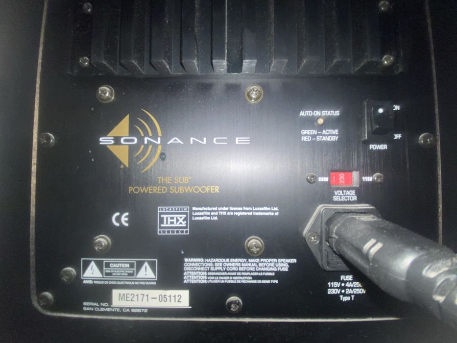 SONANCE "THE SUB" SUBWOOFER