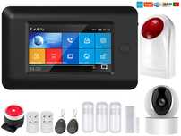 Alarme Tuya sem Fios + Camera+Sirene Wifi/GSM Android/iOS PT (NOVO)