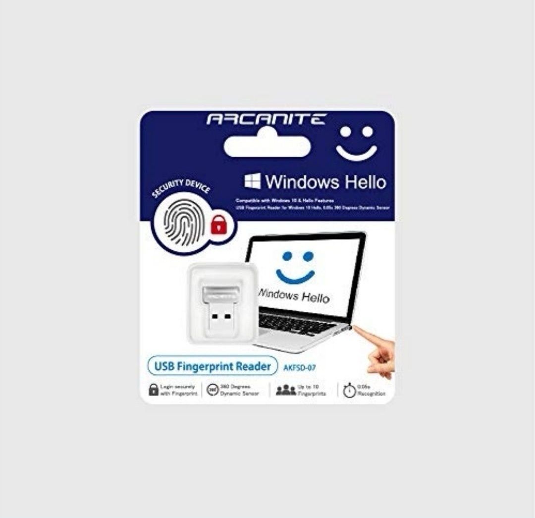 Czytnik kontroli dostępu ARCANITE AKFSD-07 USB Fingerprint Reader Wind