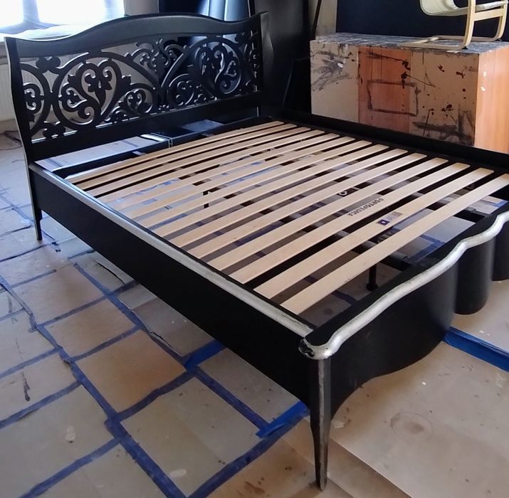 Łóżko 160x200 vintage, provence drewniane.