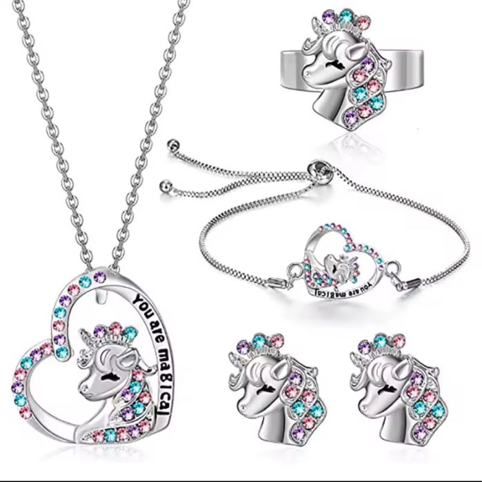 Conjunto Menina Unicornio NOVO