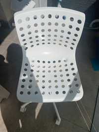 Krzesło obrotowe białe Ikea