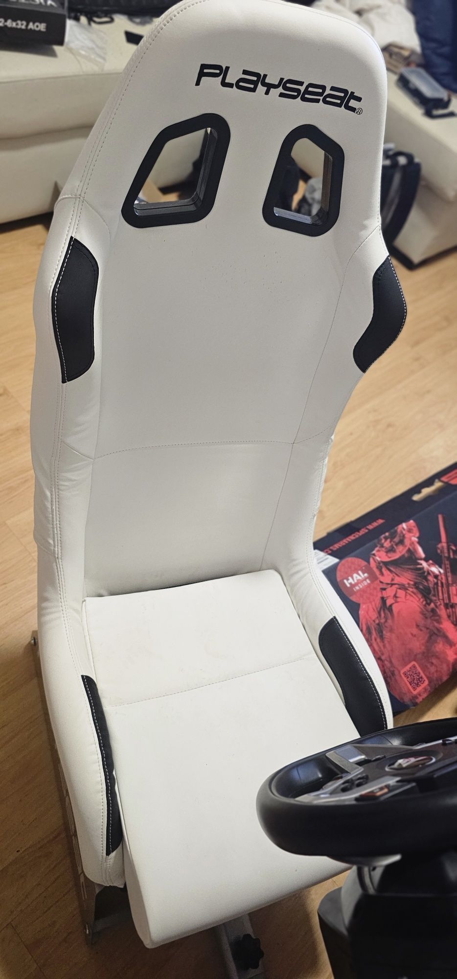 Thrustmaster t248 + Playseat branca