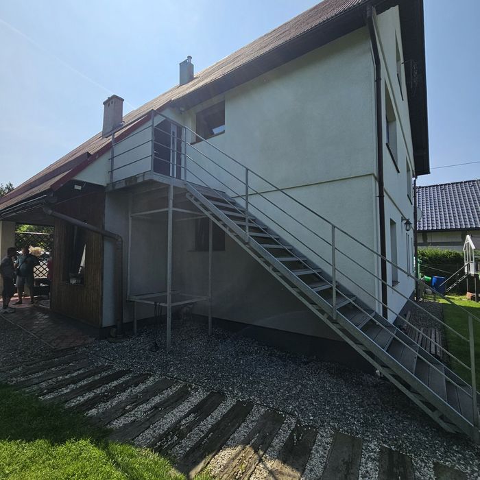 Sprzedam schody zewnętrzne stalowe !!!