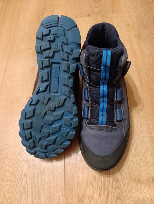 Зимові чобітки Ecco 39 р 26 см зимние ботинки хайтопы экко термо