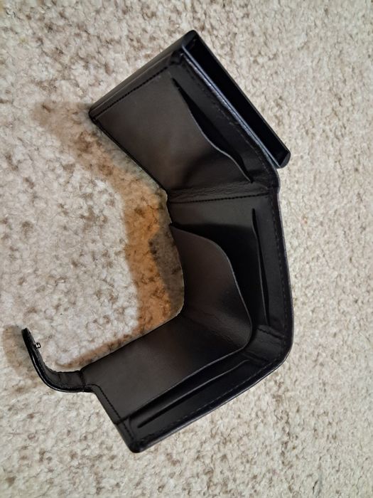 Elegancki wizytownik ze sztucznej skóry