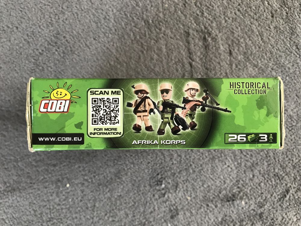 Klocki Cobi 2034 figurki Afrika Korps