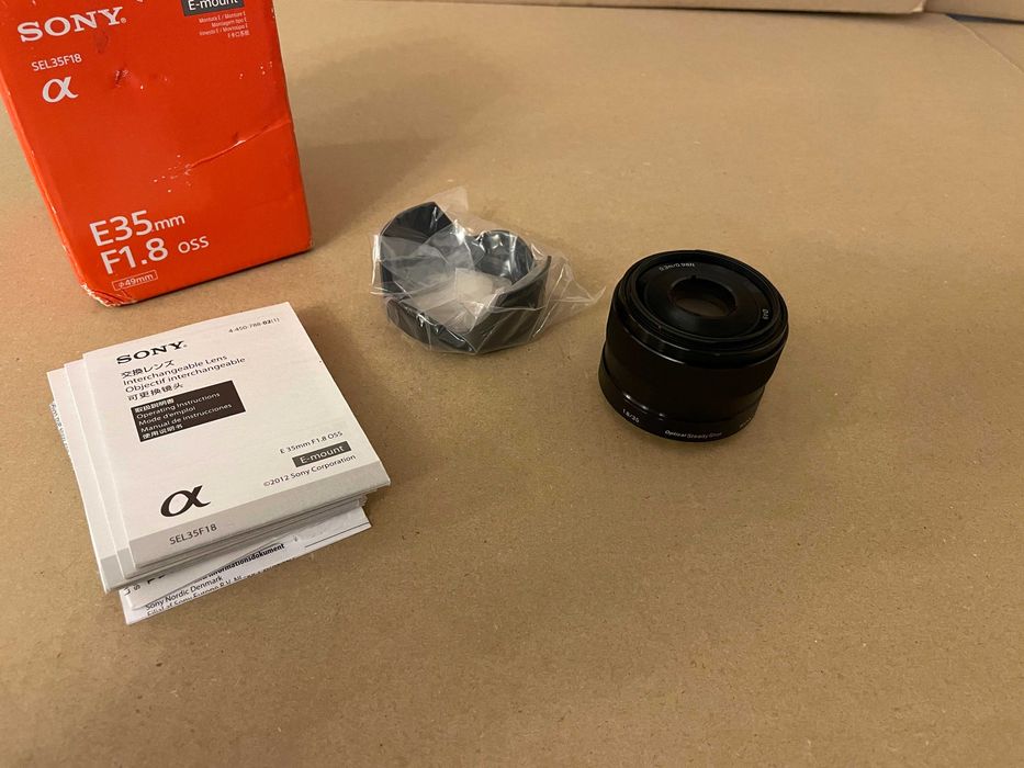 Obiektyw Sony E 35mm f1.8 OSS SEL35f18 Gwarancja !