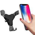 Uchwyt samochodowy telefon smartphone grawitacyjny kratki iphone