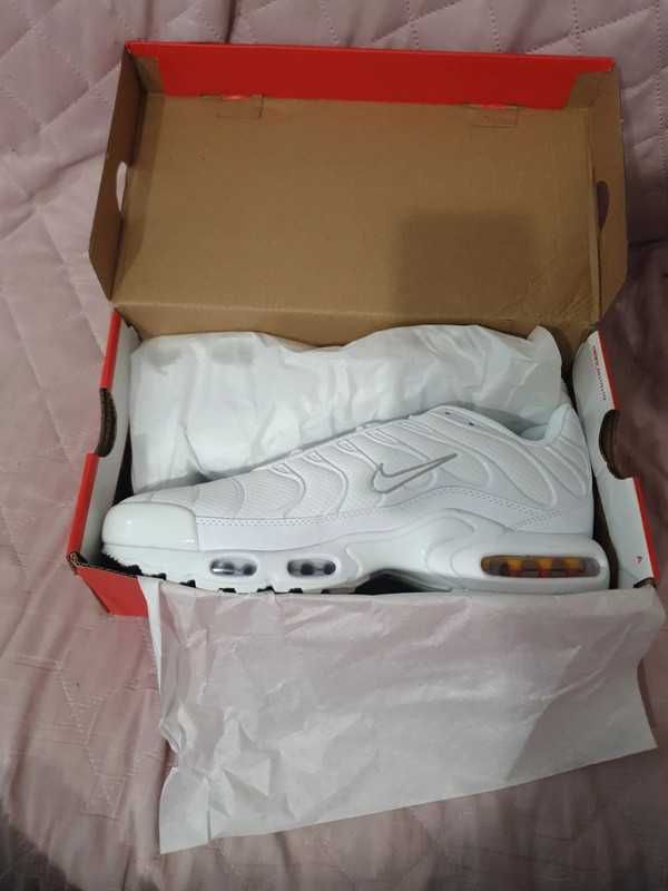 buty Espadryle NikeAirMaxTNPlusWhite Espadryle R.37.5