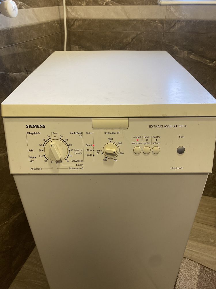 Пралька вертикальна SIEMENS