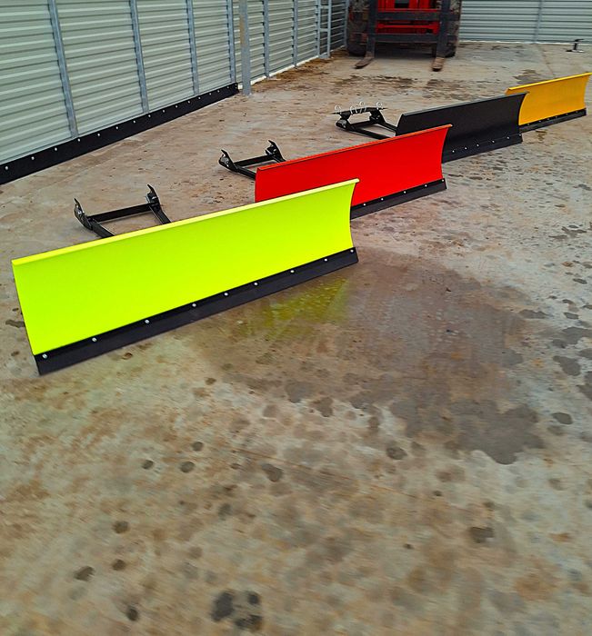 Pług do śniegu do quada spych FLUO 150cm zaczep KLIK płyta PRODUCENT