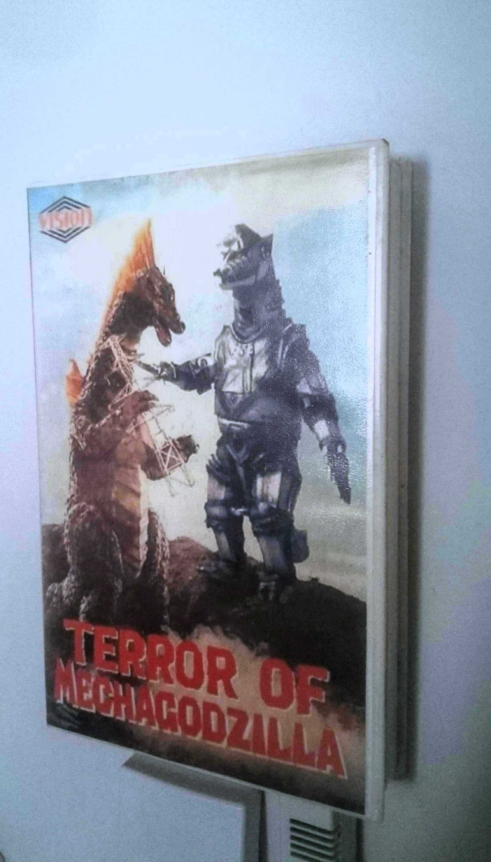 Godzilla vs Gigan vs Megalon Terror MECHAGODZILLI - VHS FILMY Kasety