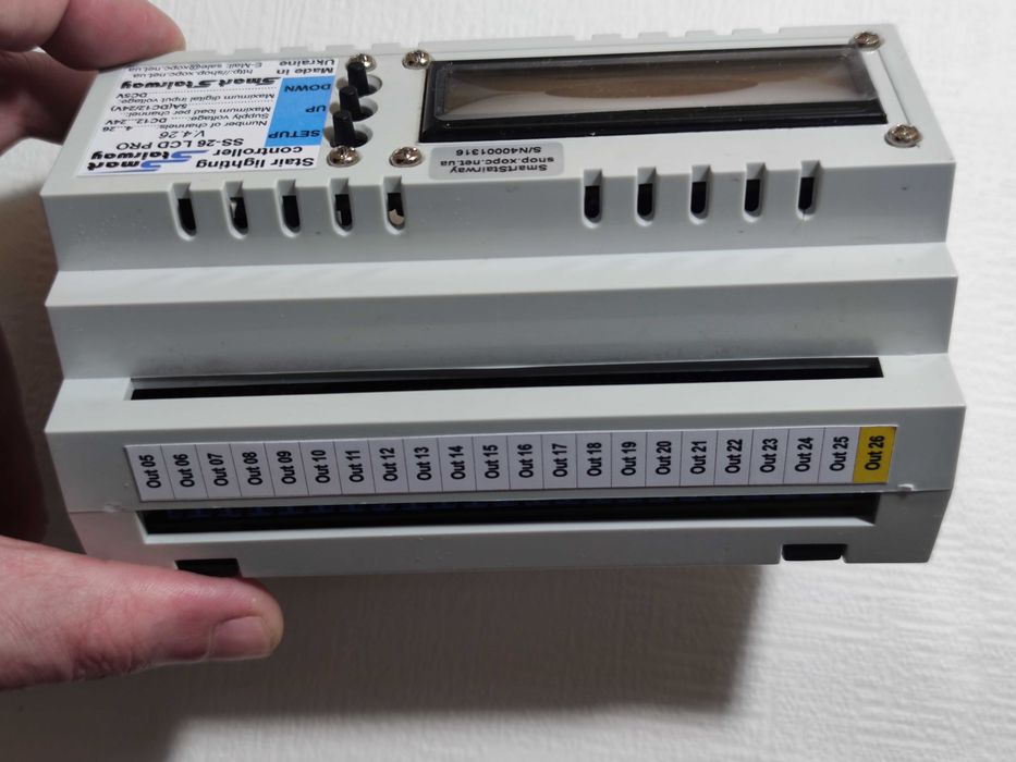 Контролер для підсвітки сходів SmartStairway SS-26 LCD Pro