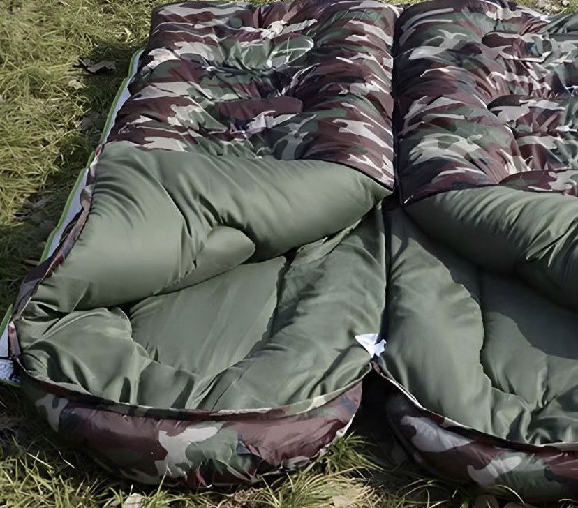 Śpiwór turystyczny wedkarski wojskowy 210x75 cm
