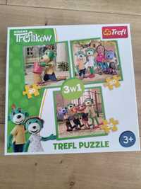 Puzzle Trefiki 3w1