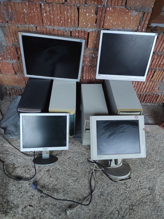 Samsung, LG, Asus, Sony — продається оптом: 4 комп'ютери і 4 монітори!