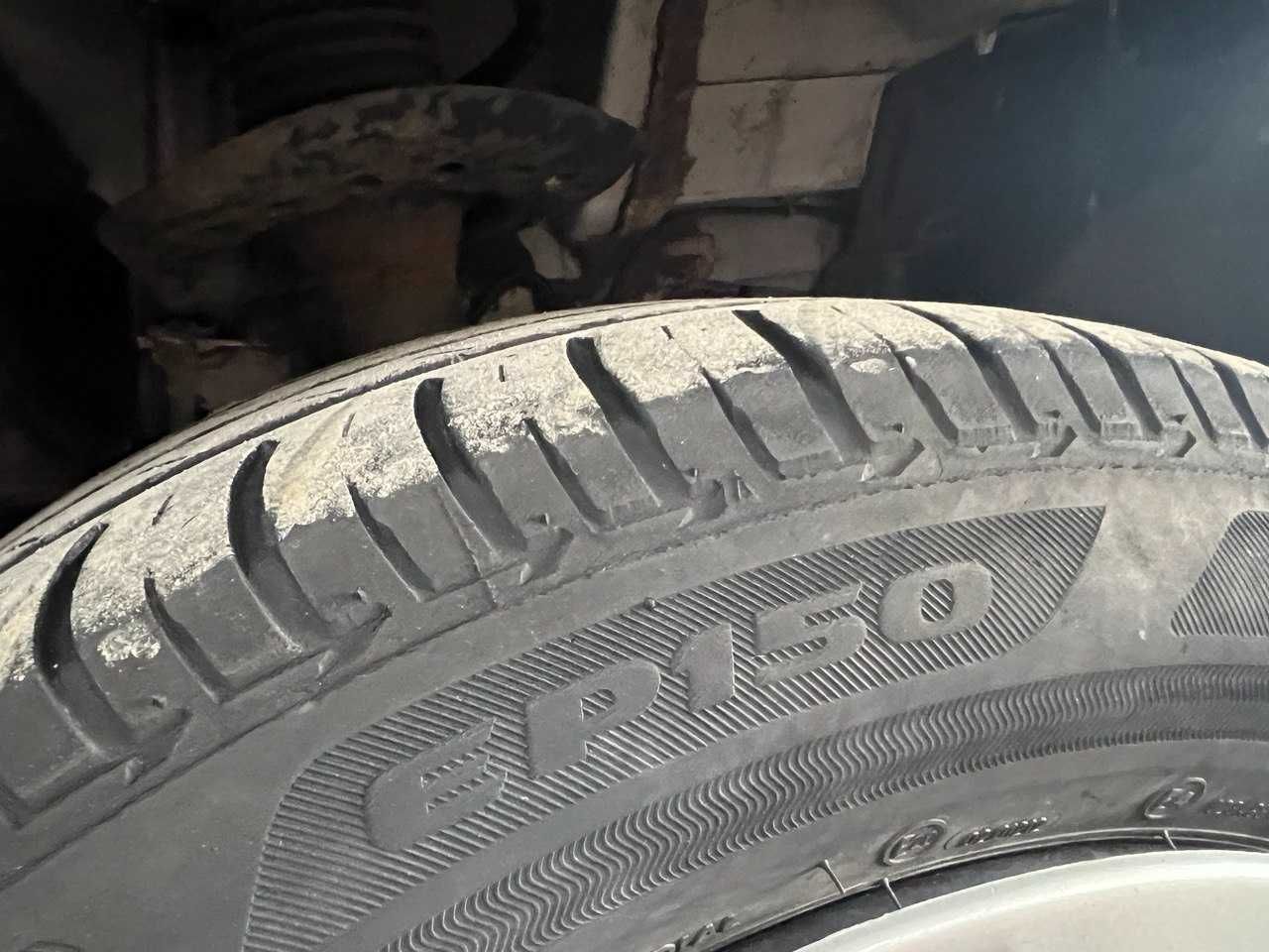 Bridgestone 205/60 R 16 резина диски лето летняя літня Ниссан колпаки