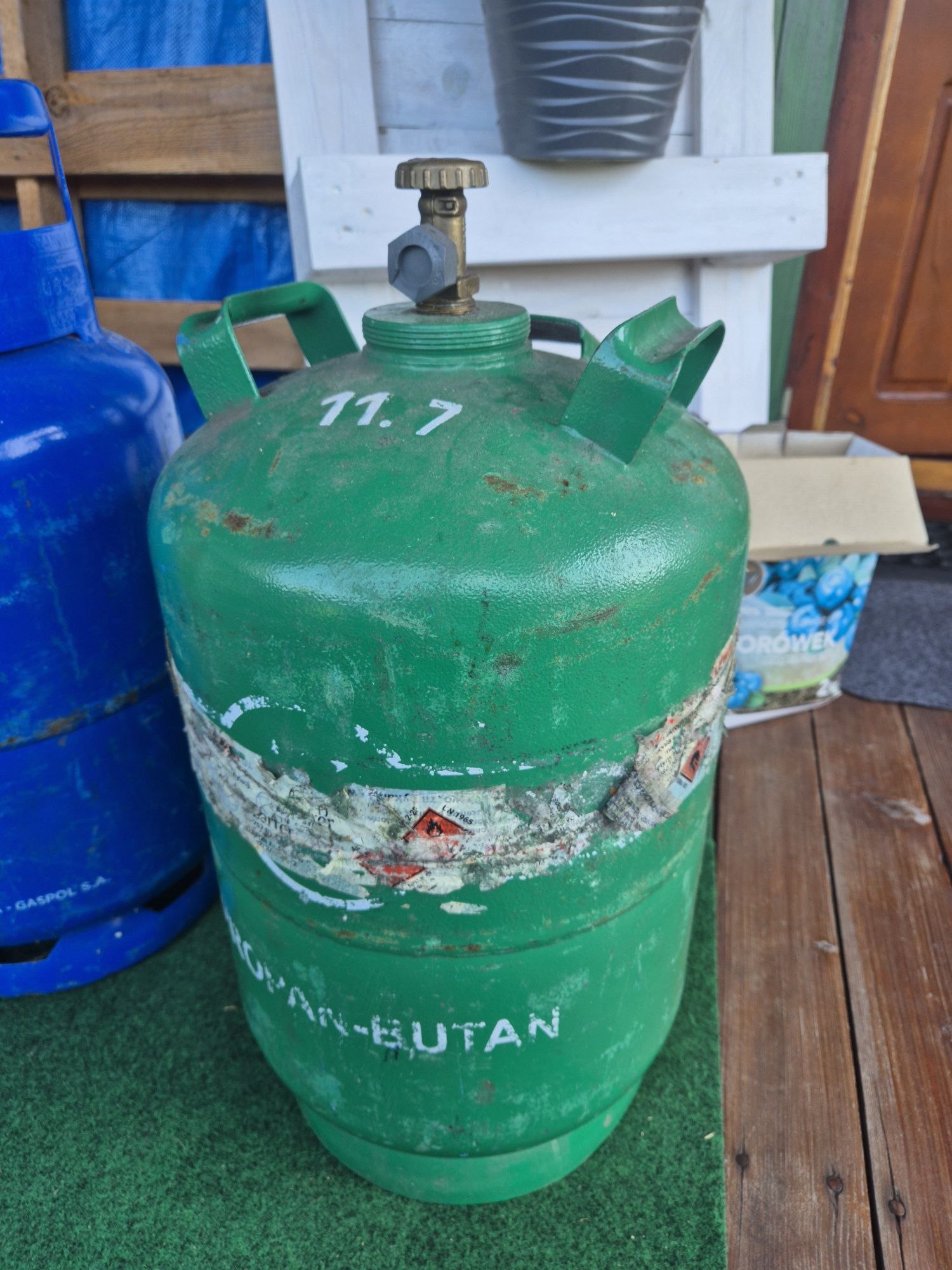 Butla gazowa 11 kg propan butan + reduktor
