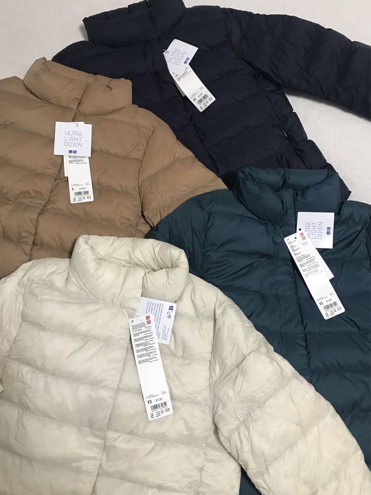 Продам жіночі пухові куртки UNIQLO