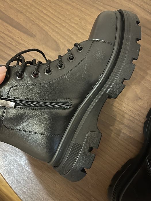 Черевики жіночі осінні шкіряні нові (38р; 24,5см)