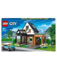 LEGO City 60398 Dom rodzinny i samochód elektryczny