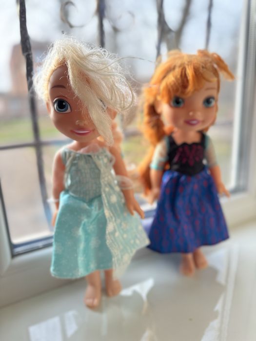 Ляльки disney animators Єльза і Анна